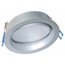 Fulgur 23152 - LED Χωνευτό φωτιστικό μπάνιου LED/10W/230V 5000K IP54 ασήμι
