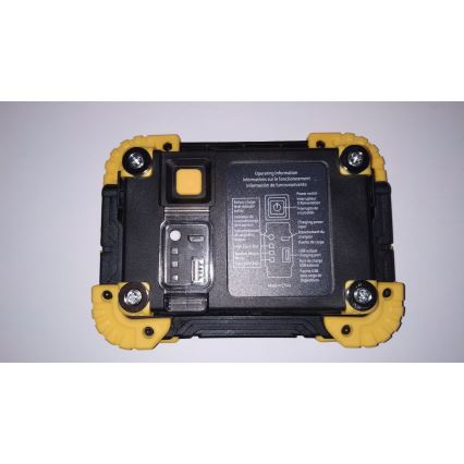 Fulgur 34004 - Επαναφορτιζόμενος LED προβολέας με power bank LED/17W/4400 mAh IPX4