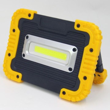 Fulgur 34004 - Επαναφορτιζόμενος LED προβολέας με power bank LED/17W/4400 mAh IPX4