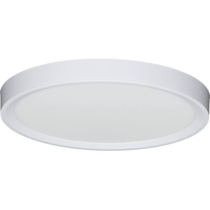 Fulgur 41810 - Φωτιστικό οροφής LED NOMY LED/18W/230V 3000/4000/6000K IP40 διάμετρος 23 cm λευκό