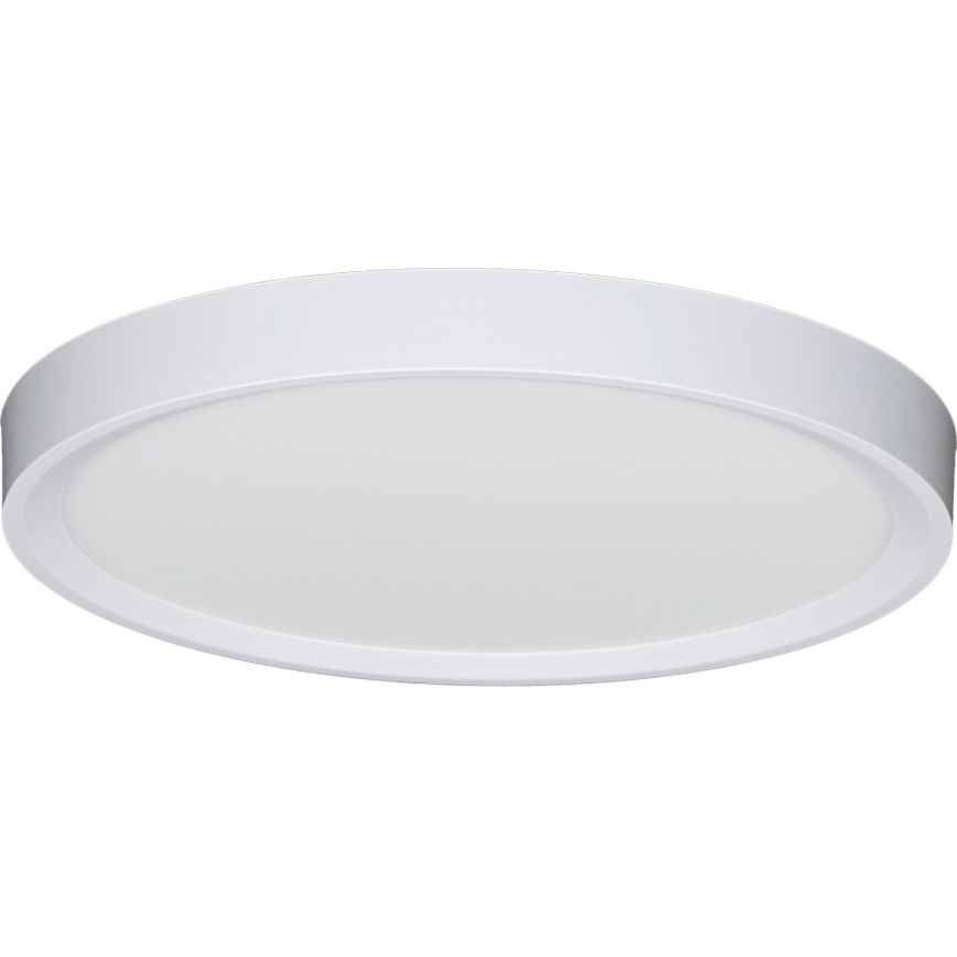Fulgur 41810 - Φωτιστικό οροφής LED NOMY LED/18W/230V 3000/4000/6000K IP40 διάμετρος 23 cm λευκό