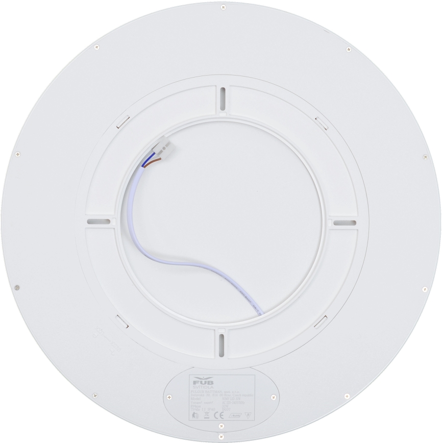Fulgur 41812 - Φωτιστικό οροφής LED NOMY LED/32W/230V 3000/4000/6000K IP40 διάμετρος 40 cm λευκό