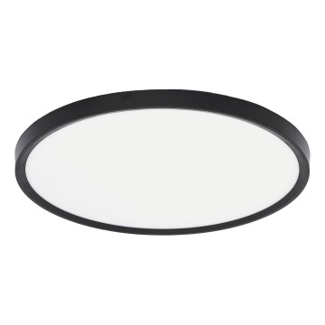 Fulgur 41813 - Φωτιστικό οροφής LED NOMY LED/32W/230V 3000/4000/6000K IP40 διάμετρος 40 cm μαύρο