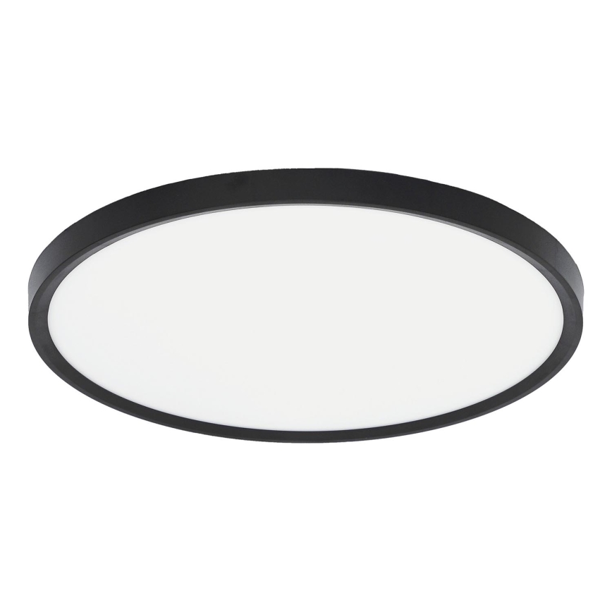 Fulgur 41813 - Φωτιστικό οροφής LED NOMY LED/32W/230V 3000/4000/6000K IP40 διάμετρος 40 cm μαύρο