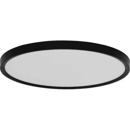 Fulgur 41813 - Φωτιστικό οροφής LED NOMY LED/32W/230V 3000/4000/6000K IP40 διάμετρος 40 cm μαύρο