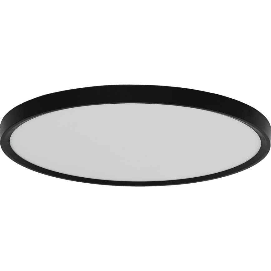 Fulgur 41813 - Φωτιστικό οροφής LED NOMY LED/32W/230V 3000/4000/6000K IP40 διάμετρος 40 cm μαύρο