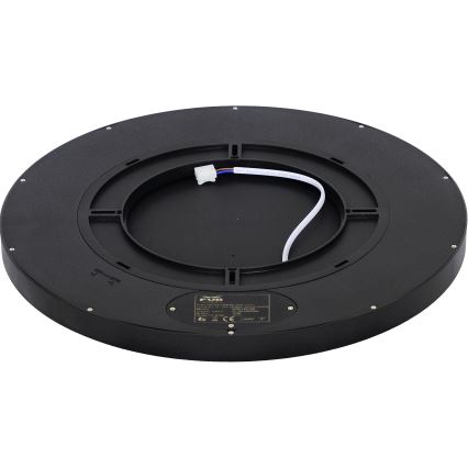 Fulgur 41813 - Φωτιστικό οροφής LED NOMY LED/32W/230V 3000/4000/6000K IP40 διάμετρος 40 cm μαύρο