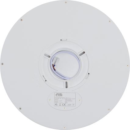 Fulgur 42361 - Φωτιστικό οροφής LED NOMY LED/24W/230V 3000/4000/6000K IP40 διάμετρος 30 cm λευκό