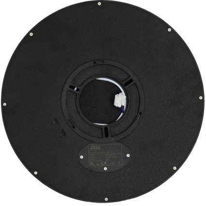 Fulgur 42362 - Φωτιστικό οροφής LED NOMY LED/24W/230V 3000/4000/6000K IP40 διάμετρος 30 cm μαύρο