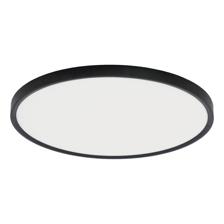 Fulgur 42364 - Φωτιστικό οροφής LED NOMY LED/40W/230V 3000/4000/6000K IP40 διάμετρος 50 cm μαύρο