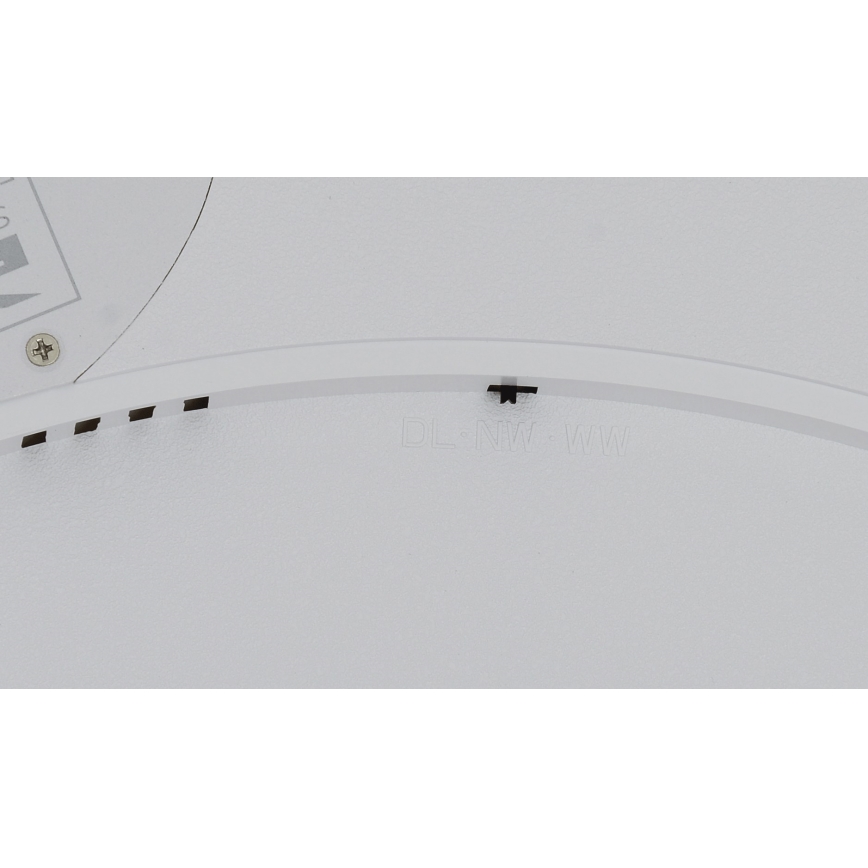 Fulgur 42365 - Φωτιστικό οροφής LED NOMY LED/50W/230V 3000/4000/6000K IP40 διάμετρος 60 cm λευκό