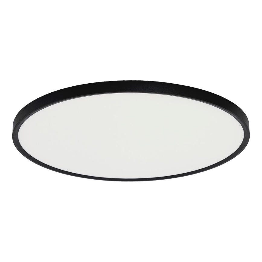 Fulgur 42366 - Φωτιστικό οροφής LED NOMY LED/50W/230V 3000/4000/6000K IP40 διάμετρος 60 cm μαύρο