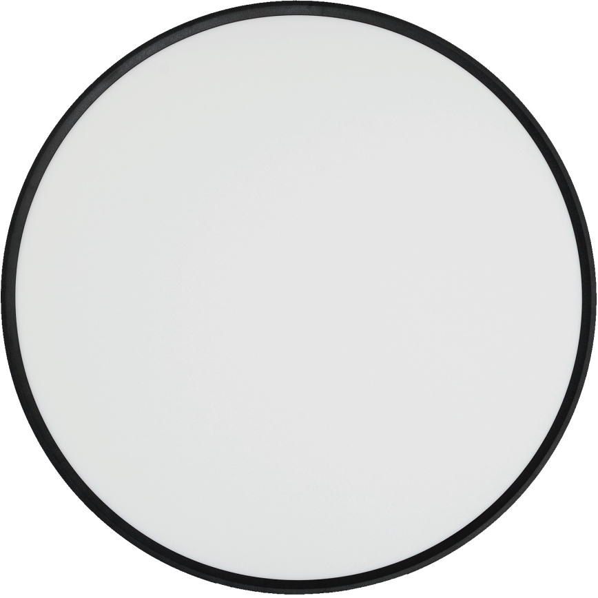 Fulgur 42366 - Φωτιστικό οροφής LED NOMY LED/50W/230V 3000/4000/6000K IP40 διάμετρος 60 cm μαύρο