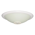 Fulgur s-22941 - Φωτιστικό οροφής με αισθητήρα κίνησης και λυκόφωτος DARINA 2xE27/40W/230V pr. 30 cm λευκό