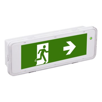 Fulgur s-24495 - LED φωτιστικό έκτακτης ανάγκης MIRROR LED/1W/230V 1300 mAh IP65