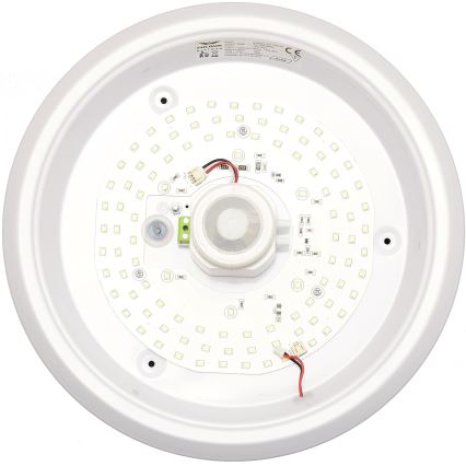 Fulgur s-39670 - Φωτιστικό έκτακτης ανάγκης LED με αισθητήρα κίνησης και λυκόφωτος DARINA LED/16W/230V διάμ. 29 εκ.