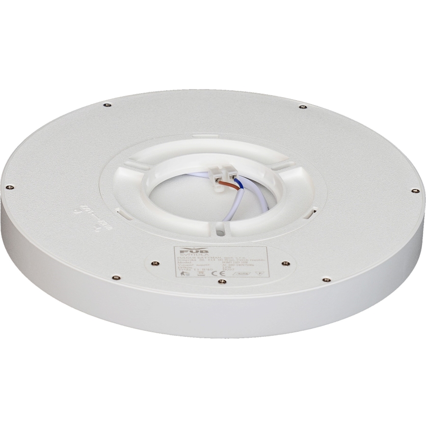 Fulgur s-42584 - Φωτιστικό οροφής LED με αισθητήρα κίνησης NOMY-S LED/18W/230V 3000/4000/6000K IP40 διάμετρος 23 cm λευκό