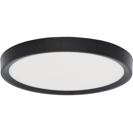 Fulgur s-42585 - Φωτιστικό οροφής LED με αισθητήρα κίνησης NOMY-S LED/18W/230V 3000/4000/6000K IP40 διάμετρος 23 cm μαύρο