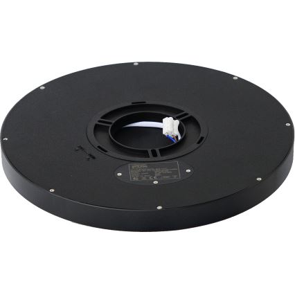 Fulgur s-42587 - Φωτιστικό οροφής LED με αισθητήρα κίνησης NOMY-S LED/24W/230V 3000/4000/6000K IP40 διάμετρος 30 cm μαύρο
