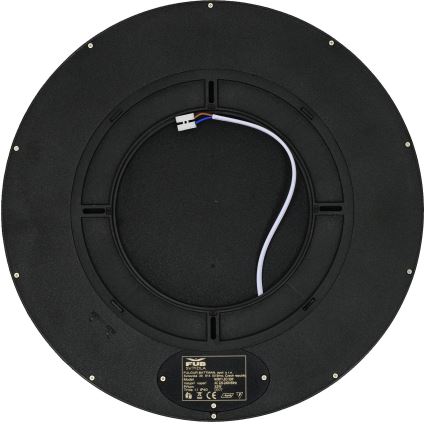 Fulgur s-42589 - Φωτιστικό οροφής LED με αισθητήρα κίνησης NOMY-S LED/32W/230V 3000/4000/6000K IP40 διάμετρος 40 cm μαύρο