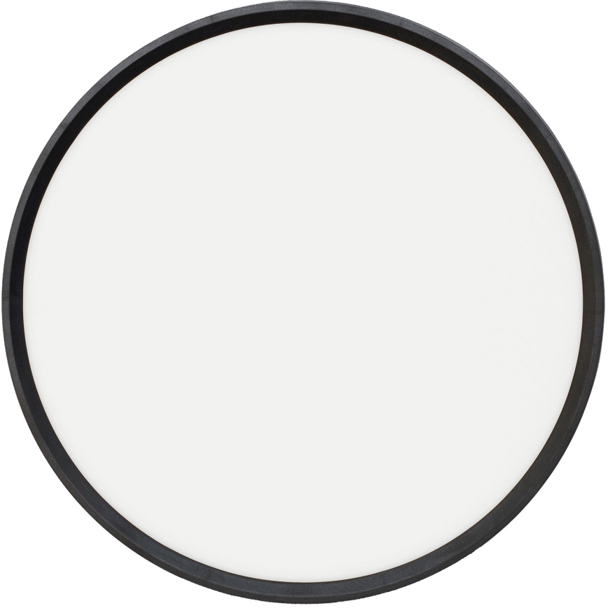 Fulgur s-42589 - Φωτιστικό οροφής LED με αισθητήρα κίνησης NOMY-S LED/32W/230V 3000/4000/6000K IP40 διάμετρος 40 cm μαύρο