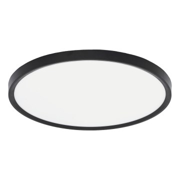Fulgur s-42589 - Φωτιστικό οροφής LED με αισθητήρα κίνησης NOMY-S LED/32W/230V 3000/4000/6000K IP40 διάμετρος 40 cm μαύρο