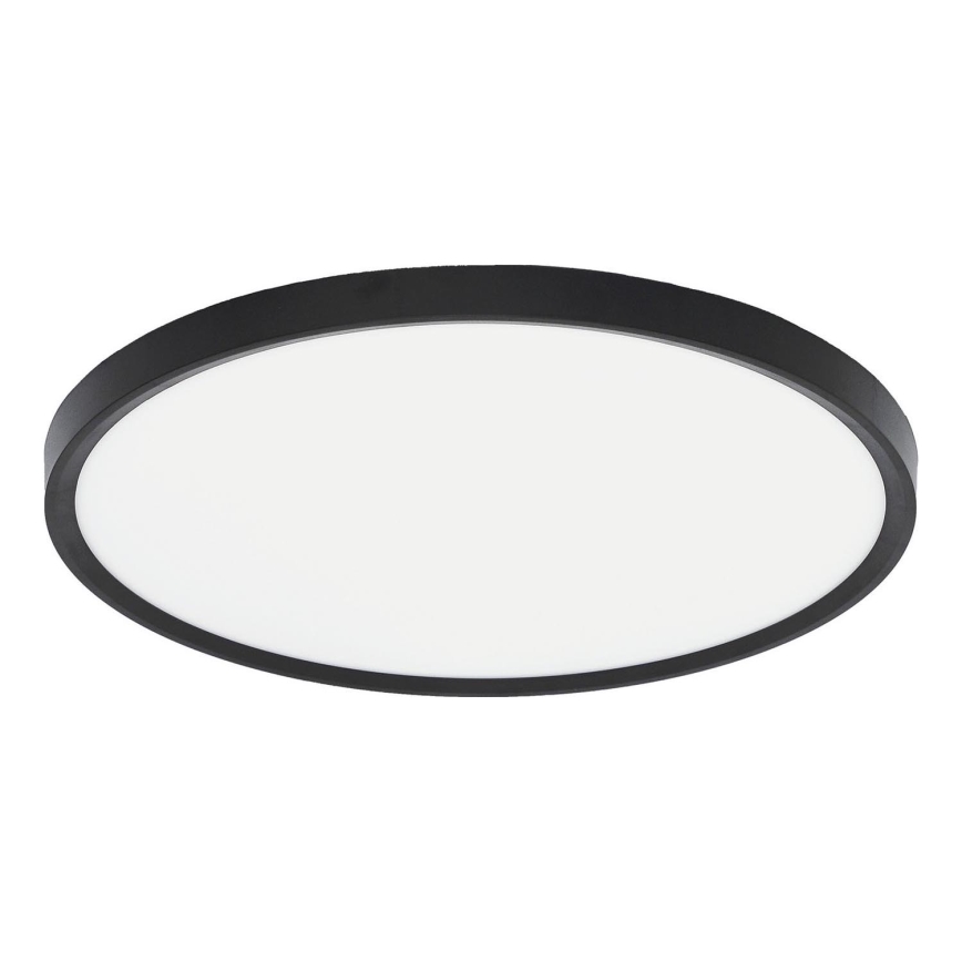 Fulgur s-42589 - Φωτιστικό οροφής LED με αισθητήρα κίνησης NOMY-S LED/32W/230V 3000/4000/6000K IP40 διάμετρος 40 cm μαύρο