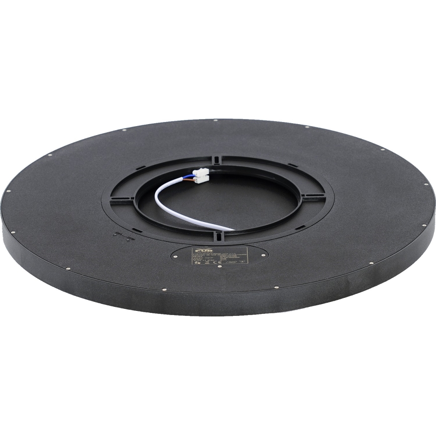 Fulgur s-42591 - Φωτιστικό οροφής LED με αισθητήρα κίνησης NOMY-S LED/40W/230V 3000/4000/6000K IP40 διάμετρος 50 cm μαύρο