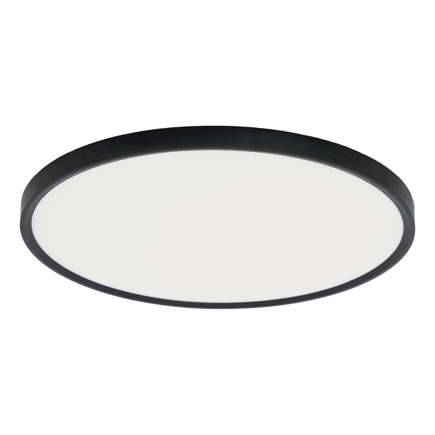 Fulgur s-42591 - Φωτιστικό οροφής LED με αισθητήρα κίνησης NOMY-S LED/40W/230V 3000/4000/6000K IP40 διάμετρος 50 cm μαύρο