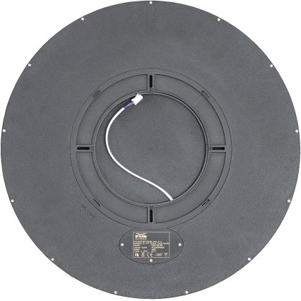 Fulgur s-43040 - Ρυθμιζόμενο LED φωτιστικό οροφής NOMY-RC LED/40W/230V 3000/4000/6500K διάμ. 50 cm IP40 μαύρο + τηλεχειριστήριο