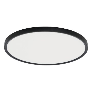 Fulgur s-43040 - Ρυθμιζόμενο LED φωτιστικό οροφής NOMY-RC LED/40W/230V 3000/4000/6500K διάμ. 50 cm IP40 μαύρο + τηλεχειριστήριο
