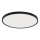 Fulgur s-43040 - Ρυθμιζόμενο LED φωτιστικό οροφής NOMY-RC LED/40W/230V 3000/4000/6500K διάμ. 50 cm IP40 μαύρο + τηλεχειριστήριο
