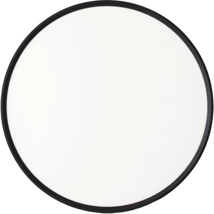 Fulgur s-43042 - LED φωτιστικό οροφής με ρύθμιση φωτεινότητας NOMY-RC LED/50W/230V 3000/4000/6500K διάμ. 60 cm IP40 μαύρο + τηλεχειριστήριο