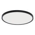 Fulgur s-43042 - LED φωτιστικό οροφής με ρύθμιση φωτεινότητας NOMY-RC LED/50W/230V 3000/4000/6500K διάμ. 60 cm IP40 μαύρο + τηλεχειριστήριο