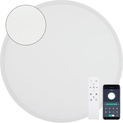 Fulgur s-43056 - Ρυθμιζόμενο φωτιστικό οροφής LED NOMY LED/40W/230V 3000-6500K Ø 50 cm UGR19 IP40 Wi-Fi λευκό + τηλεχειριστήριο