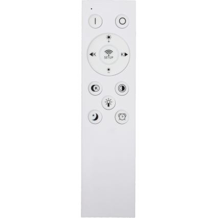Fulgur s-43057 - Ρυθμιζόμενο φωτιστικό οροφής LED NOMY LED/40W/230V 3000-6500K Ø 50 cm UGR19 IP40 Wi-Fi μαύρο + τηλεχειριστήριο
