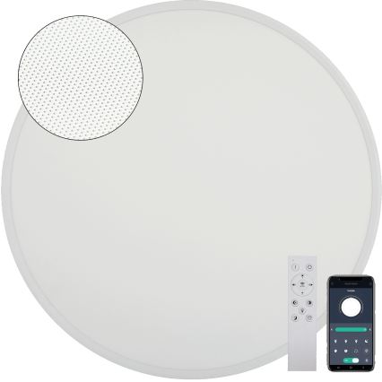 Fulgur s-43058 - Ρυθμιζόμενο LED φωτιστικό οροφής NOMY LED/50W/230V 3000-6500K Ø 60 cm UGR19 IP40 Wi-Fi λευκό + τηλεχειριστήριο