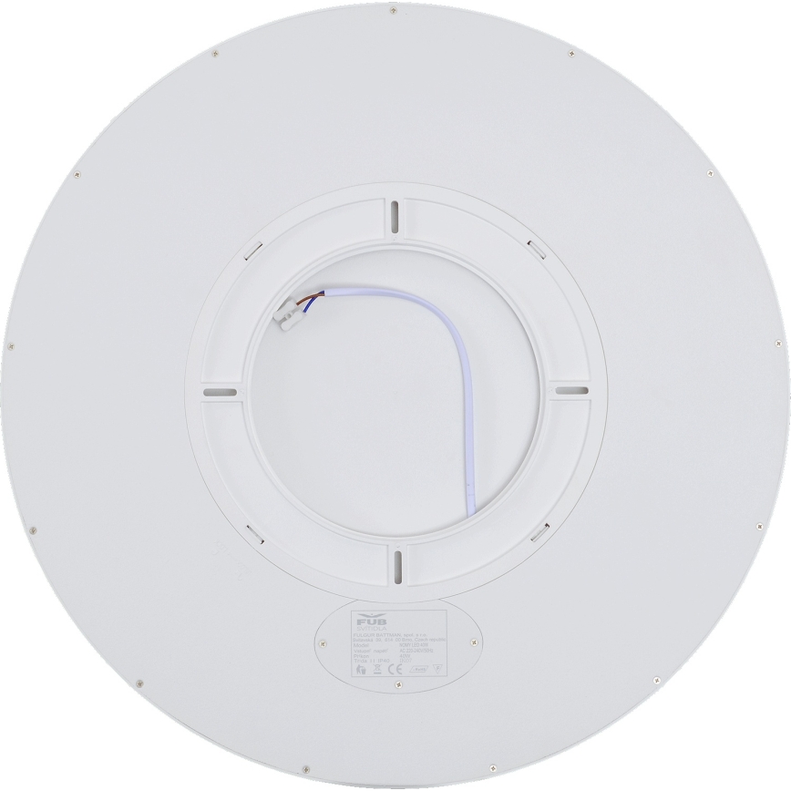Fulgur s-43058 - Ρυθμιζόμενο LED φωτιστικό οροφής NOMY LED/50W/230V 3000-6500K Ø 60 cm UGR19 IP40 Wi-Fi λευκό + τηλεχειριστήριο