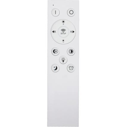 Fulgur s-43058 - Ρυθμιζόμενο LED φωτιστικό οροφής NOMY LED/50W/230V 3000-6500K Ø 60 cm UGR19 IP40 Wi-Fi λευκό + τηλεχειριστήριο