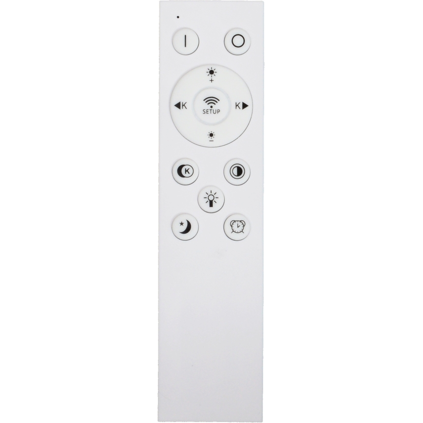 Fulgur s-43059 - Ρυθμιζόμενο LED φωτιστικό οροφής NOMY LED/50W/230V 3000-6500K Ø 60 cm UGR19 IP40 Wi-Fi μαύρο + τηλεχειριστήριο