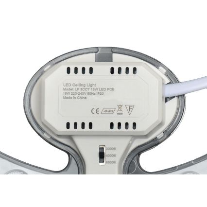 Fulgur s-43089 - LED μαγνητική μονάδα LED/18W/230V 3000/4000/6500K Ø 23,1 cm