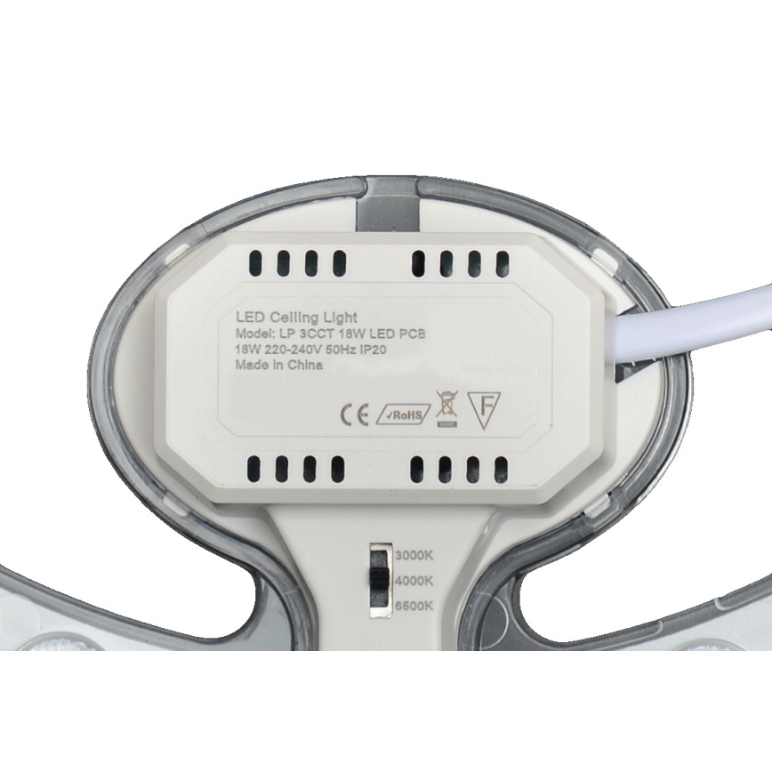 Fulgur s-43089 - LED μαγνητική μονάδα LED/18W/230V 3000/4000/6500K Ø 23,1 cm