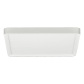 Fulgur s-43102 - LED φωτιστικό οροφής NOMY LED/24W/230V 3000/4000/6500K IP40 30x30 cm λευκό