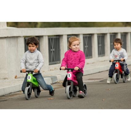 Funny Wheels - Ισορροπιστικό 2-σε-1 RIDER SPORT ροζ/μαύρο