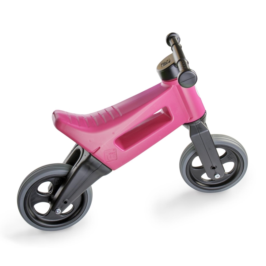 Funny Wheels - Ισορροπιστικό 2-σε-1 RIDER SPORT ροζ/μαύρο