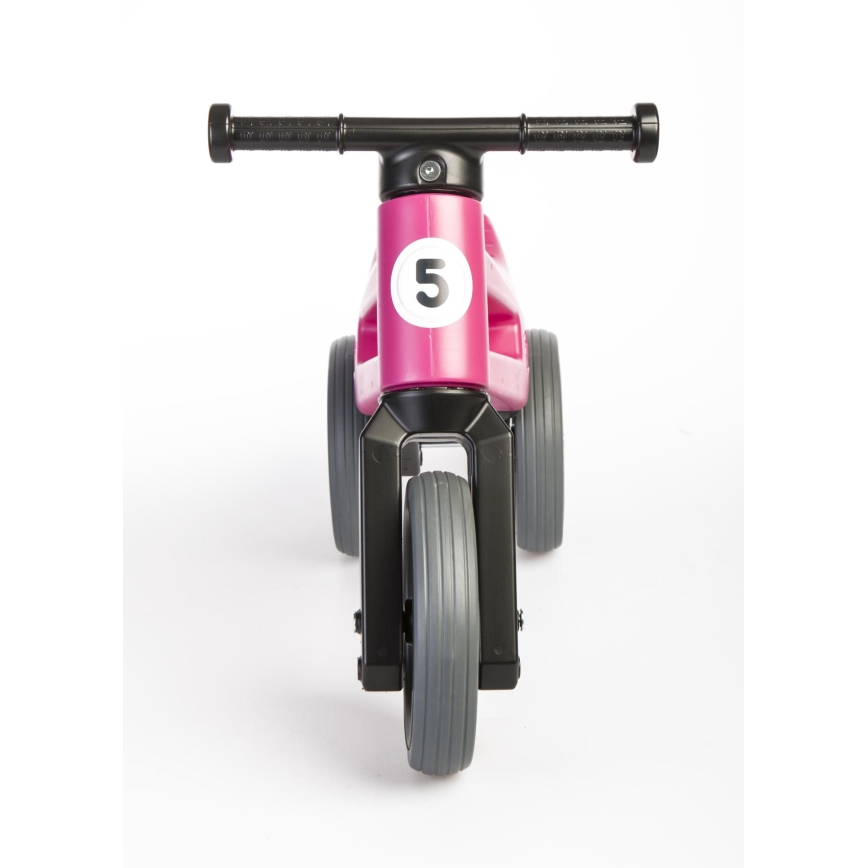 Funny Wheels - Ισορροπιστικό 2-σε-1 RIDER SPORT ροζ/μαύρο