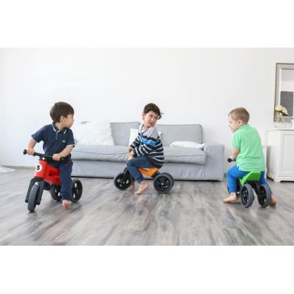 Funny Wheels - Ποδήλατο ισορροπίας 2 σε 1 RIDER SPORT κόκκινο/μαύρο