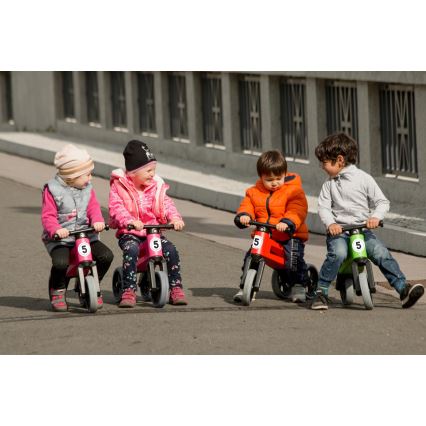 Funny Wheels - Ποδήλατο ισορροπίας 2 σε 1 RIDER SPORT κόκκινο/μαύρο