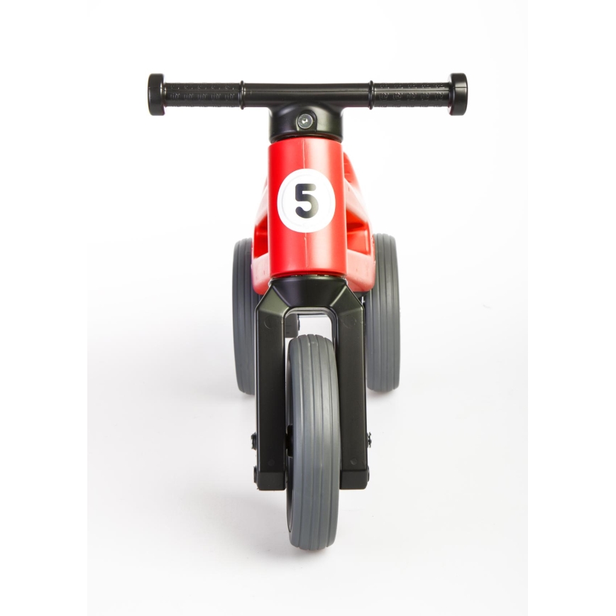 Funny Wheels - Ποδήλατο ισορροπίας 2 σε 1 RIDER SPORT κόκκινο/μαύρο