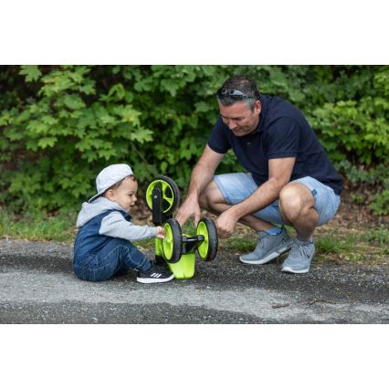 Funny Wheels - Ποδήλατο ισορροπίας 2-σε-1 RIDER SUPER SPORT πράσινο/μαύρο